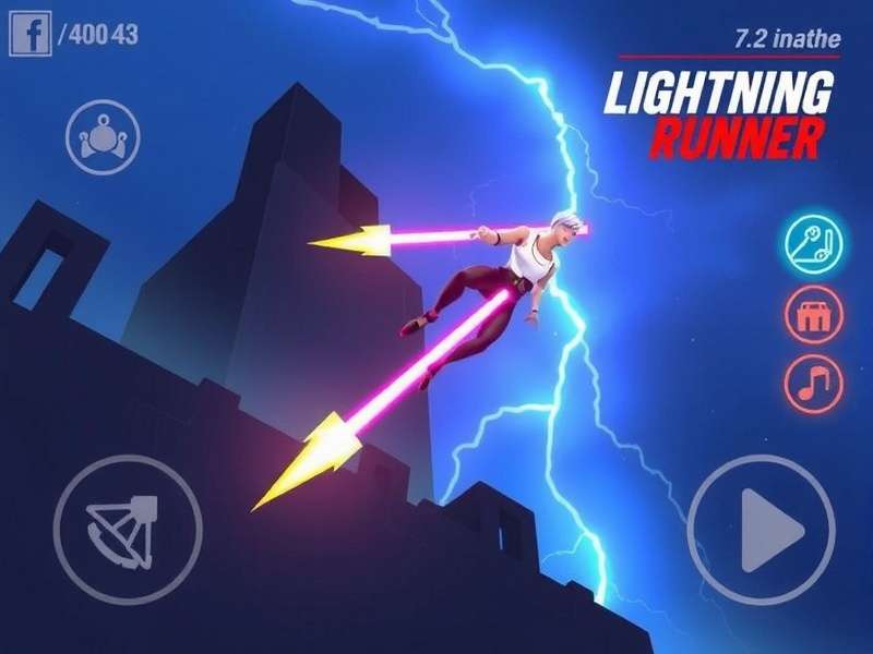 Lightning Runner Gameplay Lightning Runner Gameplay Screenshot